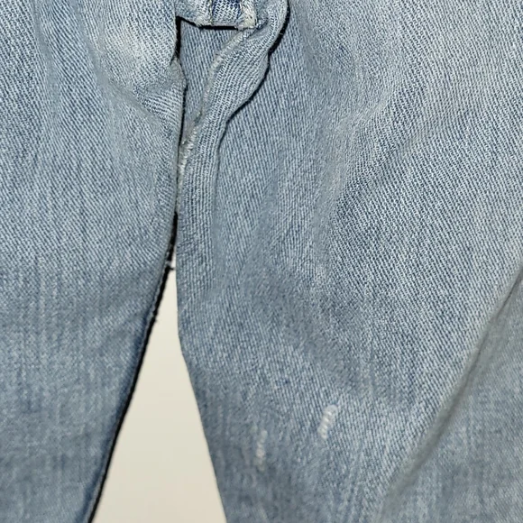 Wrangler Men's Rugged Light Denim Blue 5 Pocket Jeans Regular Fit 30 x 32 Cotton - Picture 4 of 8